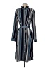 Lands' End Stripes Blue Casual Dress Size 2 - photo 1