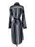 Lands' End Stripes Blue Casual Dress Size 2 - photo 2