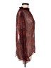 Antik Batik 100% Viscose Red Long Sleeve Blouse Size M - photo 4