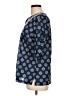Talbots Blue 3/4 Sleeve Blouse Size L - photo 5