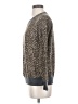 Splendid Animal Print Brown Pullover Sweater Size S - photo 5