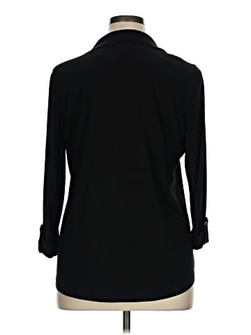 Jones New York Signature Long Sleeve Blouse (view 2)