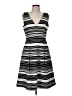 Hutch Stripes Black Casual Dress Size 6 - photo 1