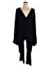 Venus Solid Black Jumpsuit Size 2X - photo 1