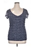 Torrid Blue Short Sleeve Top Size 1X Plus (1) - photo 1