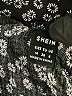 Shein 100% Polyester Animal Print Black Casual Skirt Size 6 - photo 4