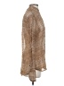 Rag & Bone Metallic Brown Long Sleeve Silk Top Size S - photo 4