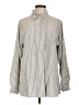 Max Studio Silver Long Sleeve Polo Size L - photo 1