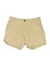Unbranded 100% Cotton Solid Tan Khaki Shorts Size S - photo 1