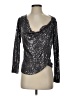 Velvet Silver 3/4 Sleeve Top Size S (estimated) - photo 1