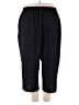Assorted Brands 100% Polyester Solid Black Casual Pants Size 4X - photo 2