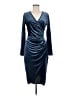 Huhot Blue Cocktail Dress Size M - photo 1