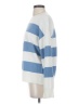 Splendid Stripes Blue Pullover Sweater Size S - photo 5