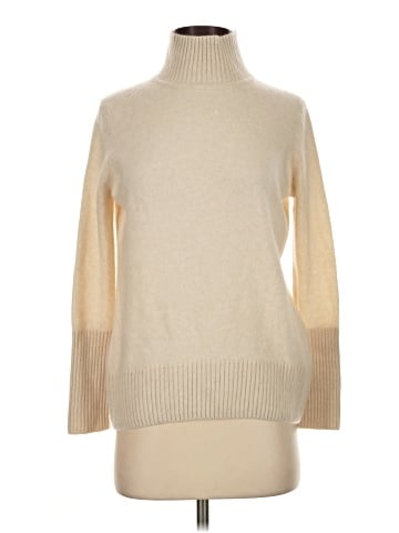 White + Warren Cashmere Pullover Sweater (view 1)