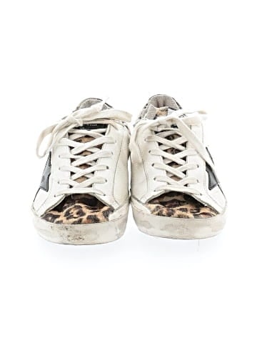 Golden Goose Leather Super Star Sneakers (view 2)