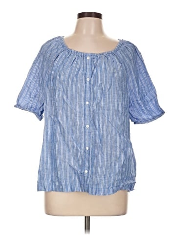 Talbots Short Sleeve Blouse (view 1)