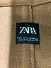 Zara 100% Polyester Brown Coat Size S - photo 6