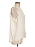 Old Navy 100% Polyester Ivory Sleeveless Blouse Size L - photo 4