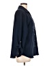Chenault 100% Polyester Blue Long Sleeve Blouse Size L - photo 4