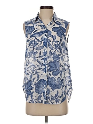 H&M Sleeveless Button-Down Shirt (view 1)