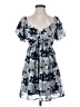Lulus 100% Polyester Floral Blue Cocktail Dress Size S - photo 1