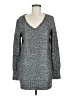 White House Black Market Metallic Silver Pullover Sweater Size M - photo 1