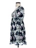 Lulus 100% Polyester Floral Blue Cocktail Dress Size S - photo 5
