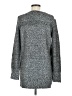 White House Black Market Metallic Silver Pullover Sweater Size M - photo 2