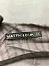 Matthildur Stripes Gray Casual Pants Size 2 - photo 7