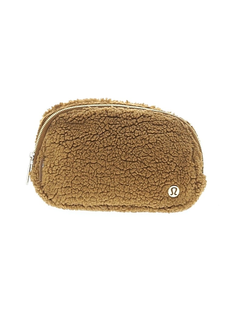 Pre-owned Lululemon Athletica Belt Bag In Gold