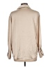 Zara Metallic Tan Long Sleeve Blouse Size L - photo 2