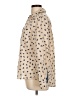 Style&Co 100% Cotton Print Tan Long Sleeve Blouse Size L - photo 5