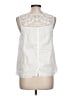 Joie White Sleeveless Blouse Size L - photo 2