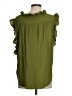 Dylan 100% Rayon Green Sleeveless Blouse Size XS - photo 2