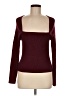 ASOS Design Burgundy Long Sleeve Top Size 8 - photo 1