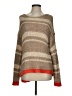 Caslon Stripes Brown Pullover Sweater Size S - photo 1