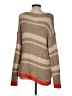 Caslon Stripes Brown Pullover Sweater Size S - photo 2