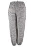 Shein Curve 100% Polyester Print Silver Casual Pants Size 18 Plus (3) - photo 2