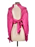 Ser.O.Ya Pink Long Sleeve Blouse Size L - photo 2