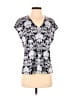 Halogen Blue Short Sleeve T-Shirt Size XS - photo 1