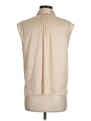 Banana Republic Factory Store Sleeveless Button-Down Shirt (view 2)