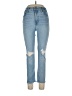 Gap Hearts Blue Jeans Size 10 - photo 1