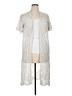 Maurices 100% Nylon Silver Kimono Size XL - photo 1