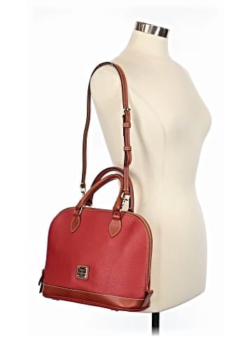 Dooney & Bourke Leather Satchel (view 2)