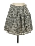 Armani Exchange 100% Polyester Tweed Gray Casual Skirt Size 2 - photo 1