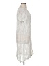 Maurices 100% Nylon Silver Kimono Size XL - photo 4