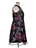 Eliza J 100% Polyester Floral Black Cocktail Dress Size 14 - photo 4