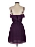 BCBGeneration 100% Polyester Solid Purple Casual Dress Size XS - photo 2