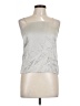 Unbranded Silver Sleeveless Top Size L - photo 1