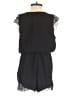 Unbranded 100% Polyester Solid Black Romper Size S - photo 2